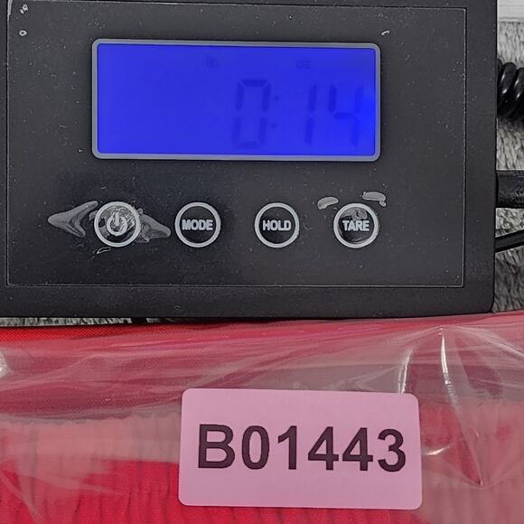 Blair Pants Womens 22W Plus Red Elastic Waist Pull On High Rise Tapered Pockets - Picture 9 of 9